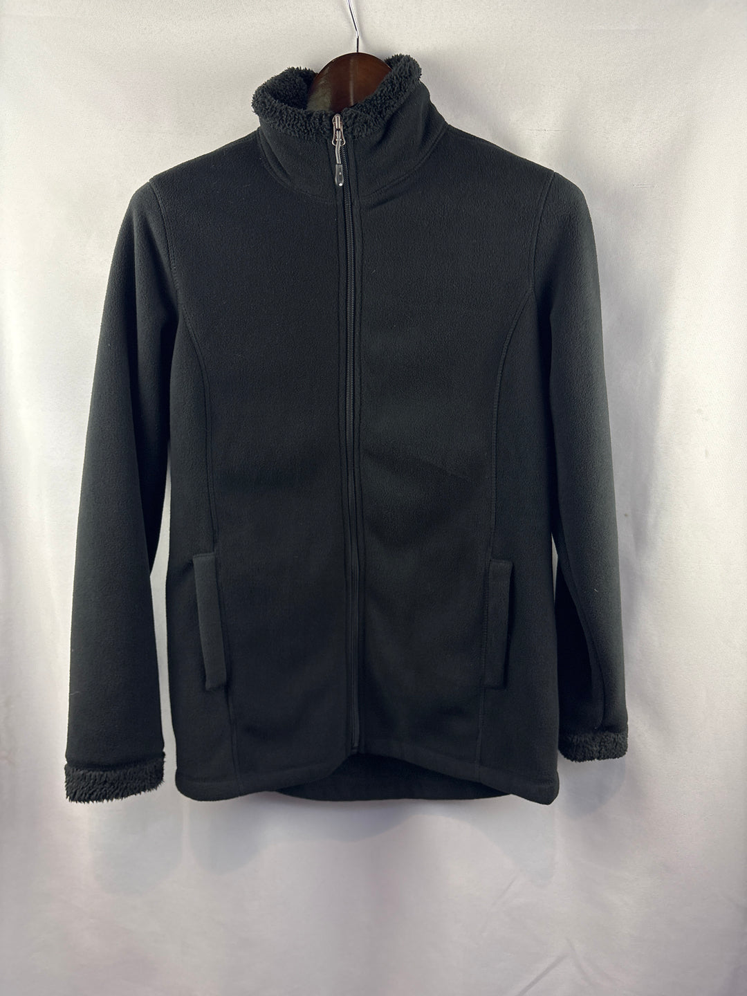 Women’s 32° Heat Small Black Fleece Jacket