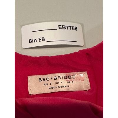 Hot Pink Bodycon Mini Dress S