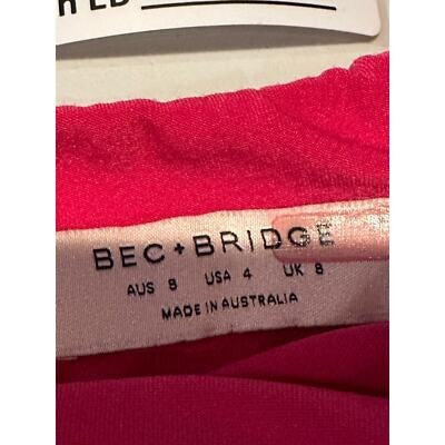 Hot Pink Bodycon Mini Dress S