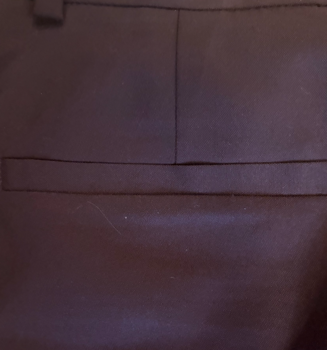 Banana Republic Ryan Burgundy Straight Leg Pants Size 8 NWT Workwear Librarian Chic
