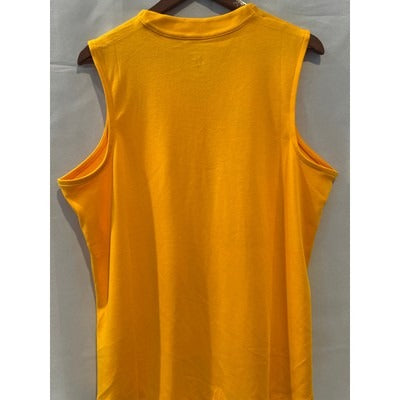 Isaac Mizrahi Live XL Mustard Yellow Tank Top