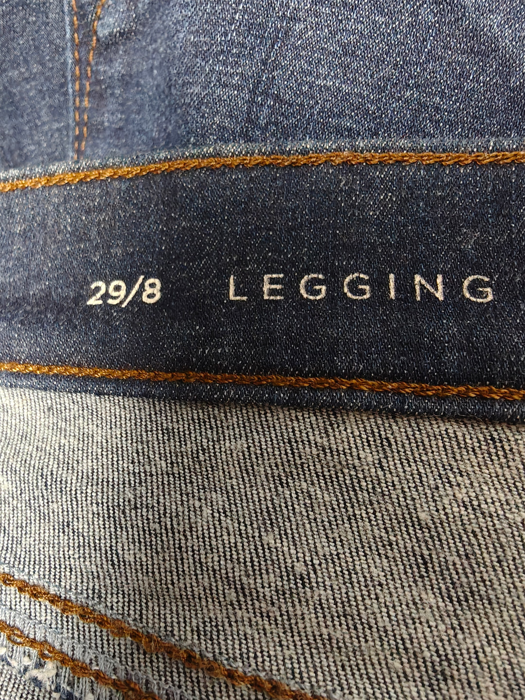 Womens LOFT Legging Jeans Dark Wash Size 29/8