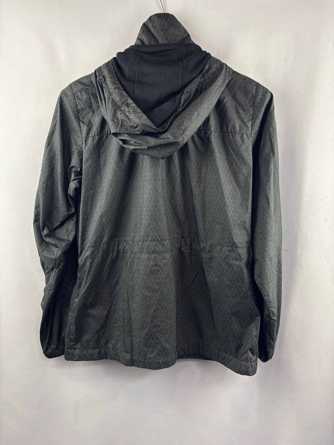 Women’s Columbia Small Dark Gray &amp; Black Raincoat