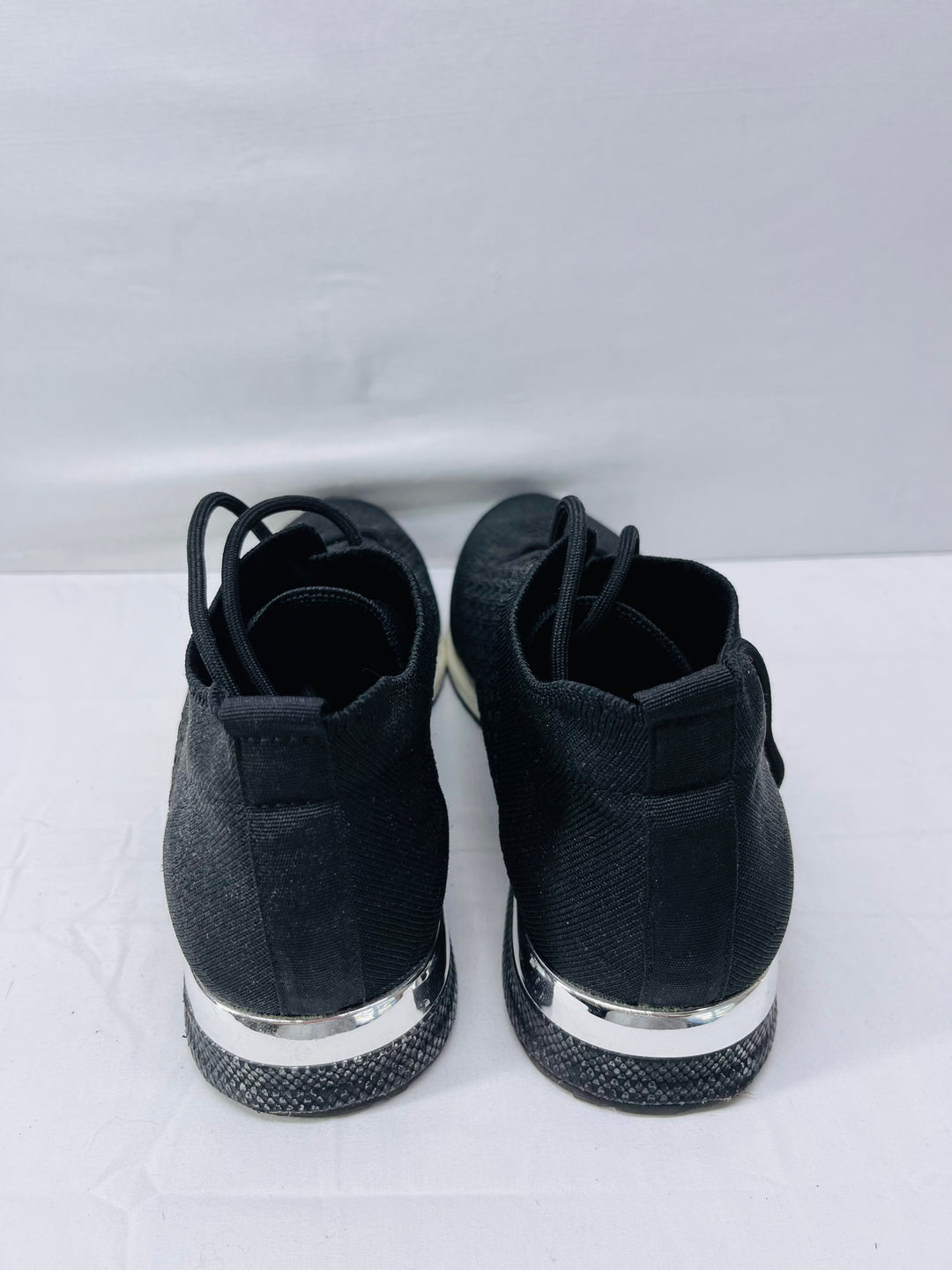 14th & Union Rorie Knit Sneakers Women’s Casual Lace Up Athletic Walking Shoes