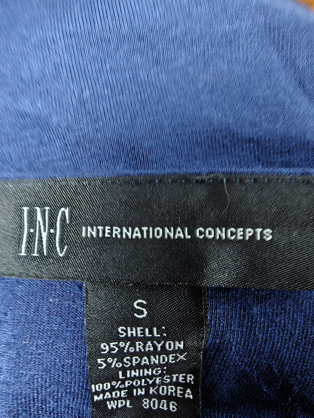 Women INC International Concepts Dress Blue Size S