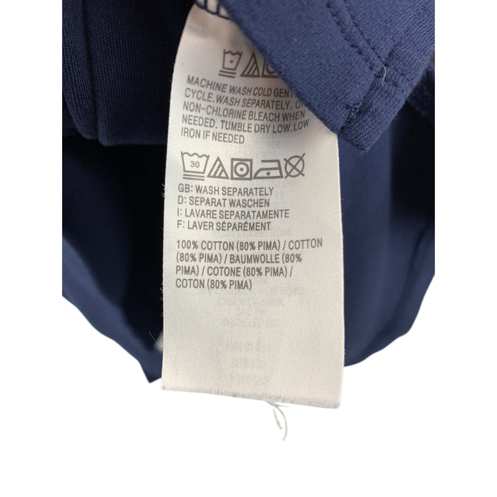 Isaac Mizrahi Live Essentials Womens 3/4 Sleeve Navy Blue Top 1X