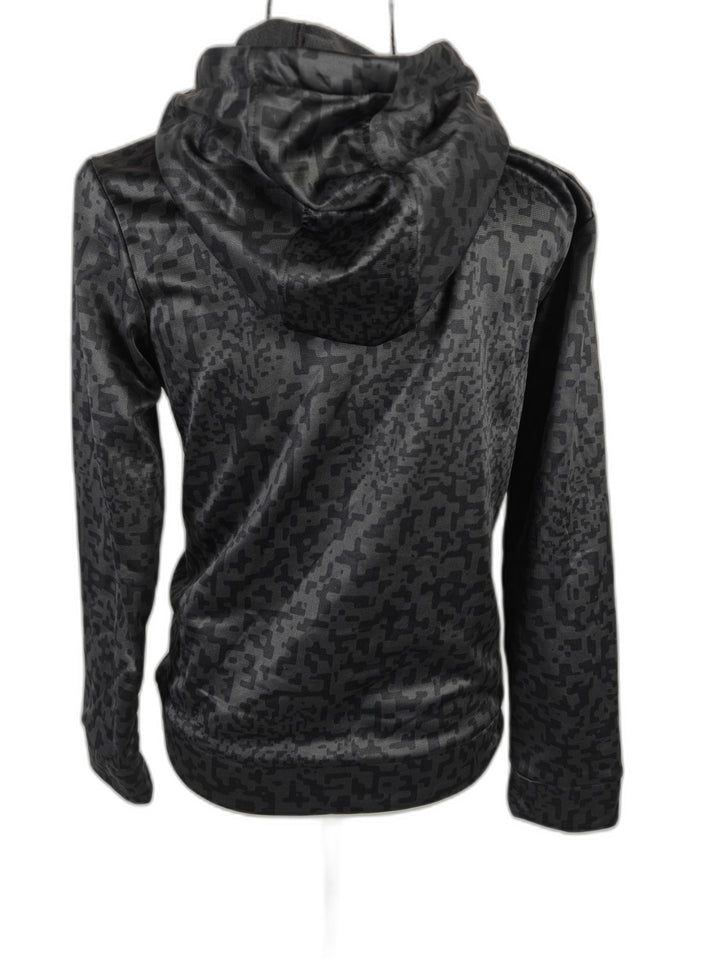 Womens Under Armour Hoodie Black Gray Size M