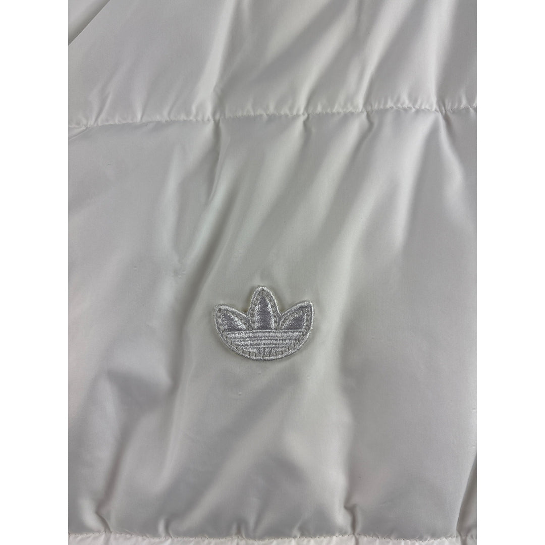 Women’s Adidas Large White Puffer Jacket