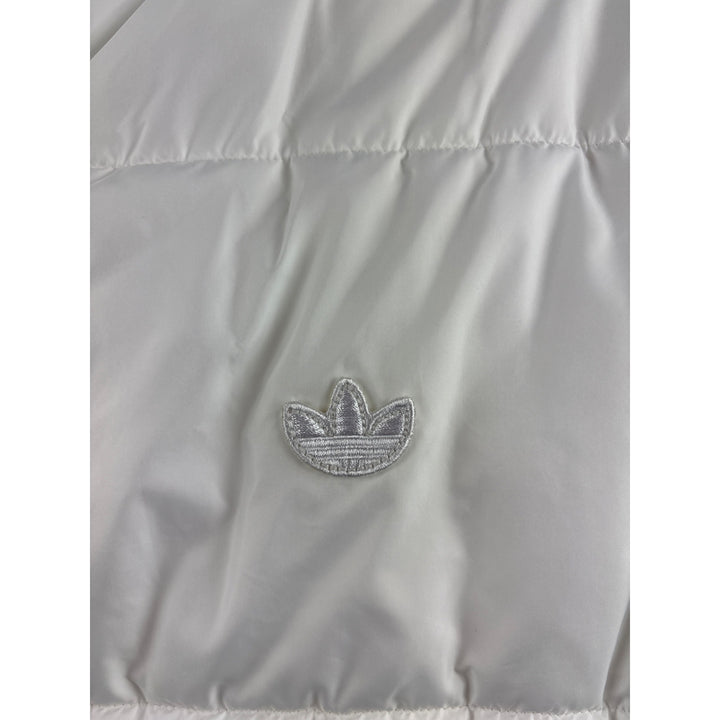 Women’s Adidas Large White Puffer Jacket