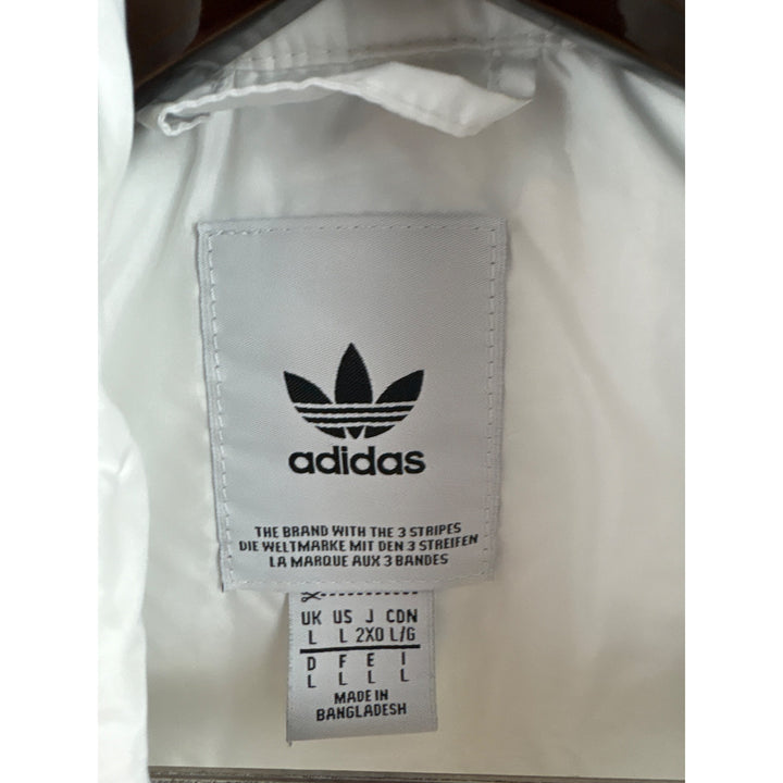 Women’s Adidas Large White Puffer Jacket