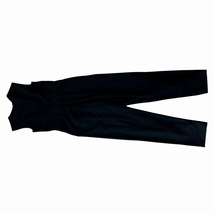 Trina Turk Women's Jumpsuit Size 6 Black "Lindsay" Pleated Minimalist Chic Capsule Wardrobe
