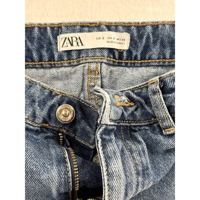 Zara Womens Denim Mini Skirt Size 26