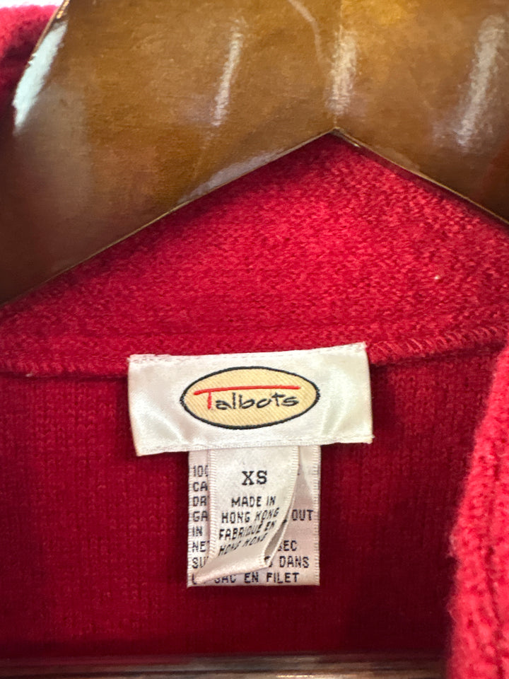 Women’s Talbots XS Bright Red Winter Coat