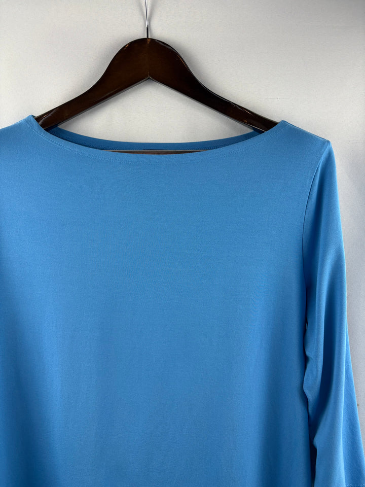Women’s Ann Taylor Factory Large Cornflower Blue Blouse