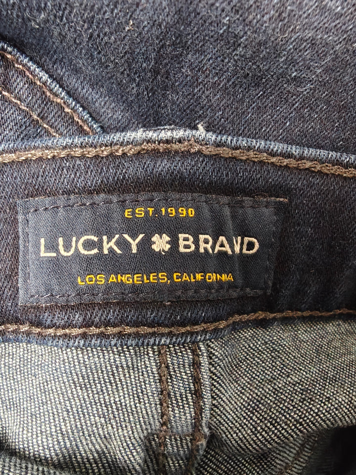 Men’s Lucky Brand Athletic Slim Jeans Dark Blue Size 38