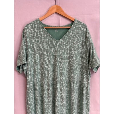 Women’s Only Necessities Teal Polka Dot Dress Size 20W