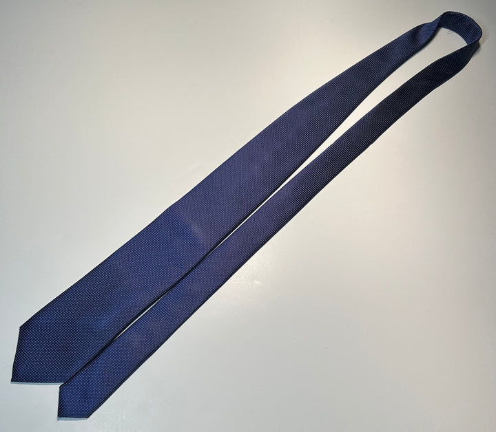 Canali 1934 Men’s 100% Silk Tie Purple Micro Geometric Made in Italy 58” x 3.25”
