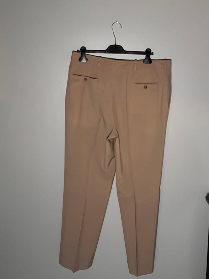 Men's Barry Bricken Pleated Dress Pants Khaki Size Large