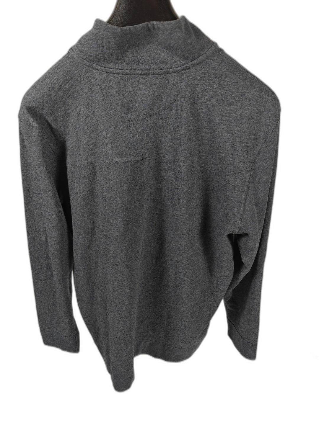Mens Faherty Quarter Zip Pullover Blue XL
