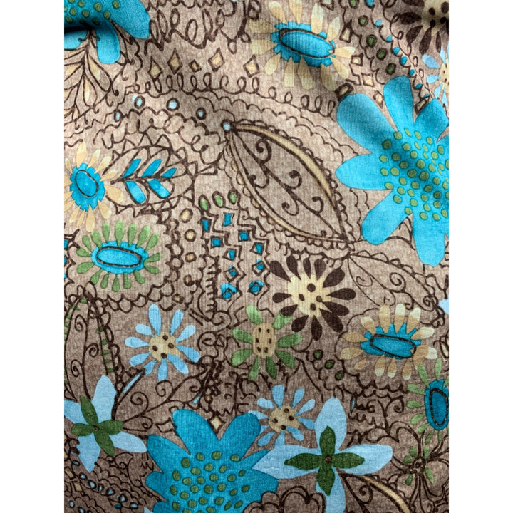 Joy Weekenders Collection Floral Sleeveless Dress  Medium