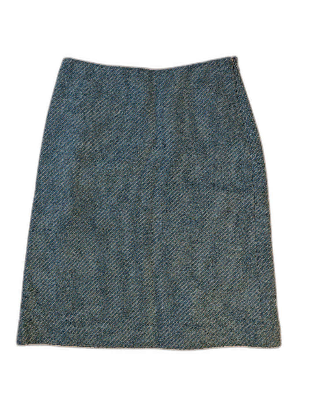 Womens Kors Michael Kors Wool Pencil Skirt Blue Size 6