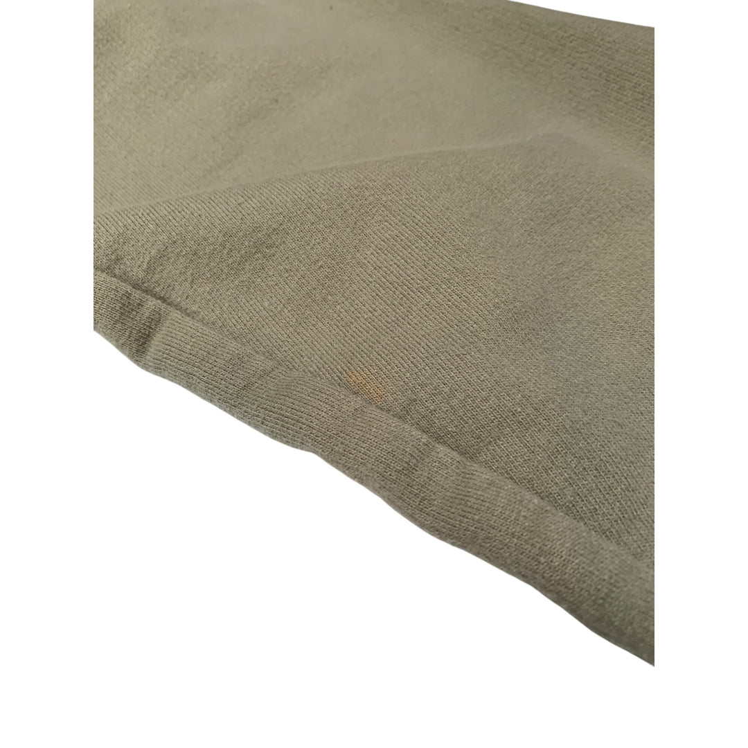 Sage Green Minimalist Crewneck Sweatshirt Soft Cotton Casual Everyday Wear