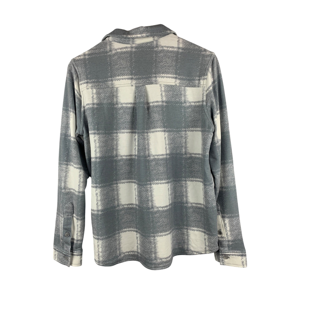 32 Degrees Heat Womens Vintage Plaid Button-Up Shirt S