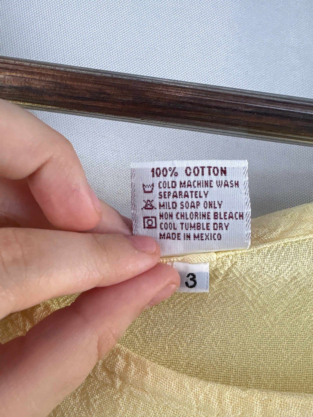 Women’s Oh My Gauze! XXL Butter Yellow Sleeveless Blouse