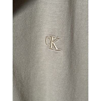 Men’s M Calvin Klein Short Sleeve Polo Lt Olive Green