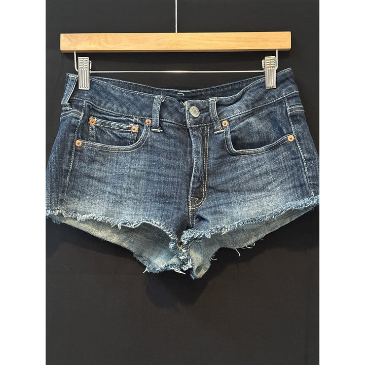 Women’s American Eagle Cut Off Stretch Jean Shorts Size 6