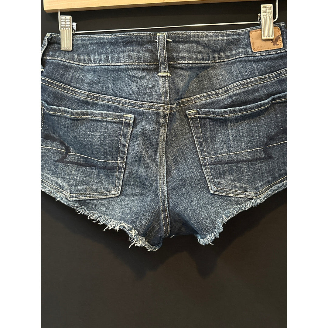Women’s American Eagle Cut Off Stretch Jean Shorts Size 6