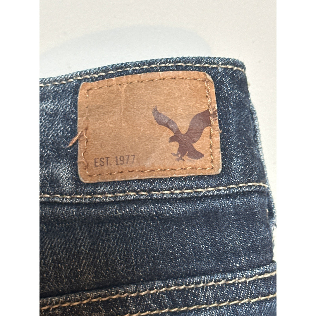 Women’s American Eagle Cut Off Stretch Jean Shorts Size 6