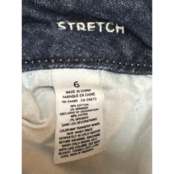 Women’s American Eagle Cut Off Stretch Jean Shorts Size 6