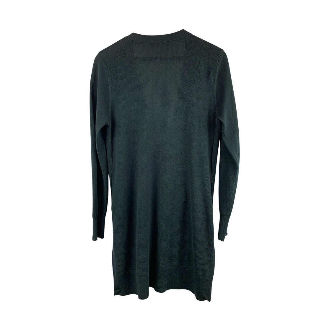Women's Size Small Cabi Sorreto Black Knitted Tunic Cardigan