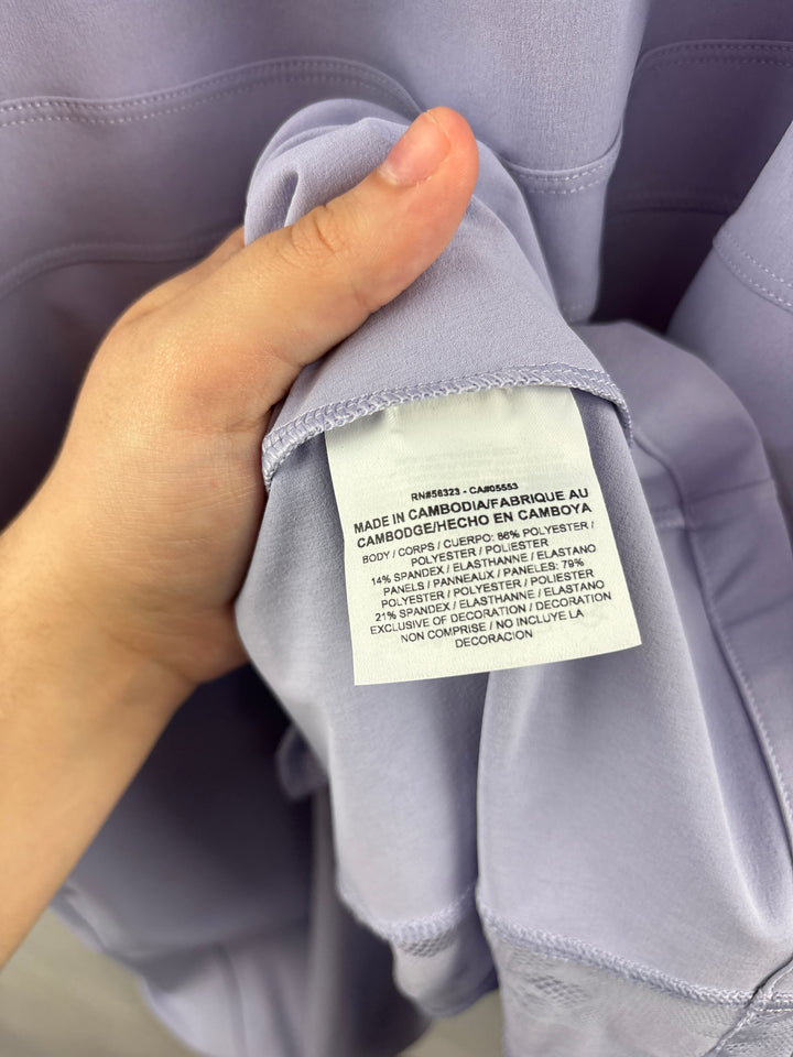 Women’s Nike Small Lilac Tennis Dress w/ Lace Details