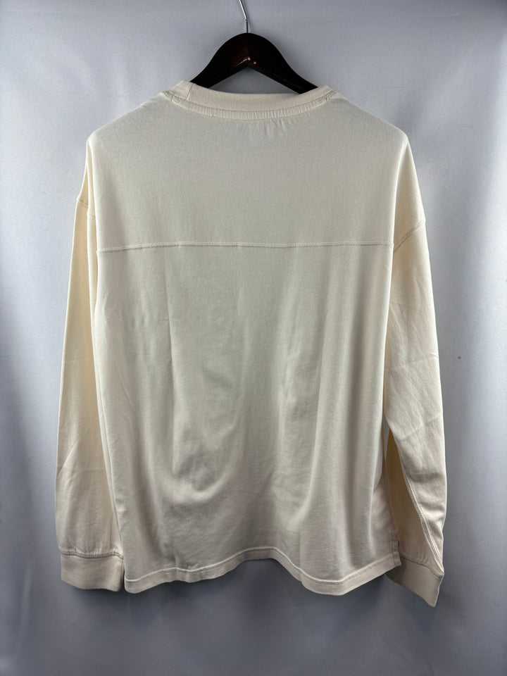 Men’s American Eagle Large Cream Long Sleeve Shirt