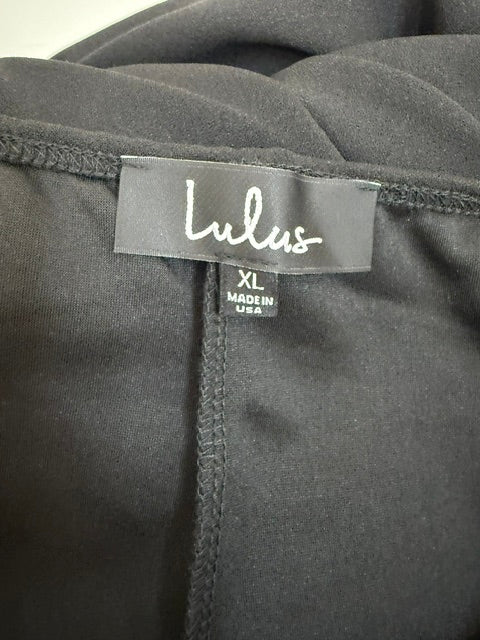 Lulus Thinking Out Loud Backless Wide Leg Jumpsuit SzXL NWT