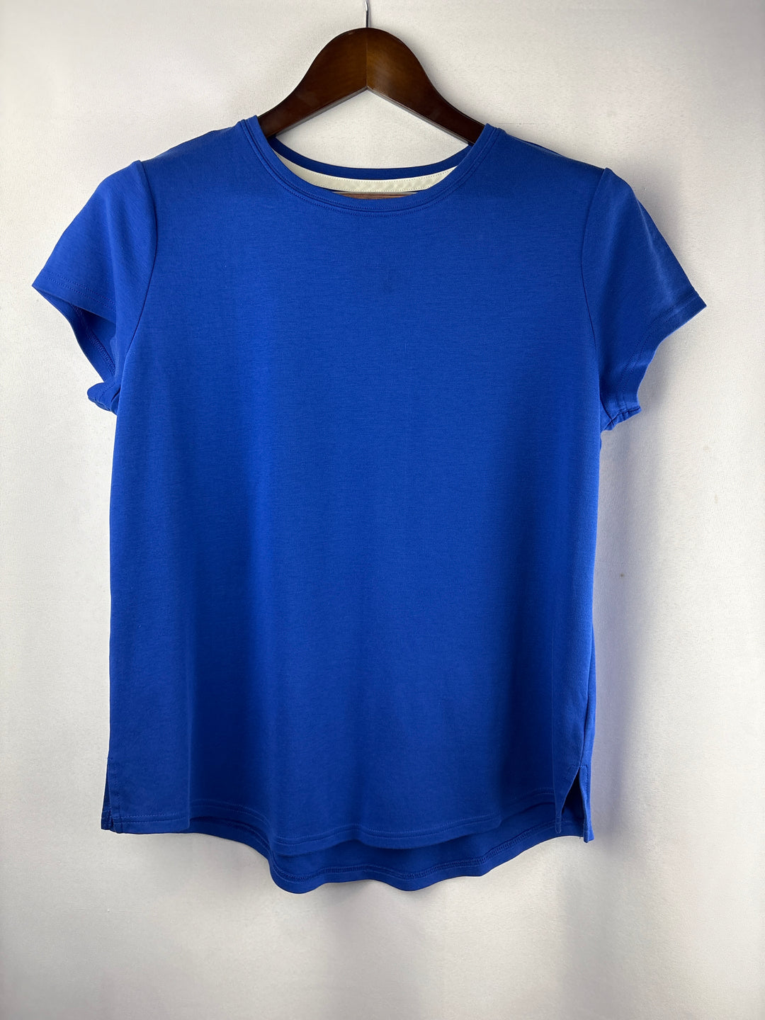 Women’s IsaacMizrahiLive Large Royal Blue T-Shirt