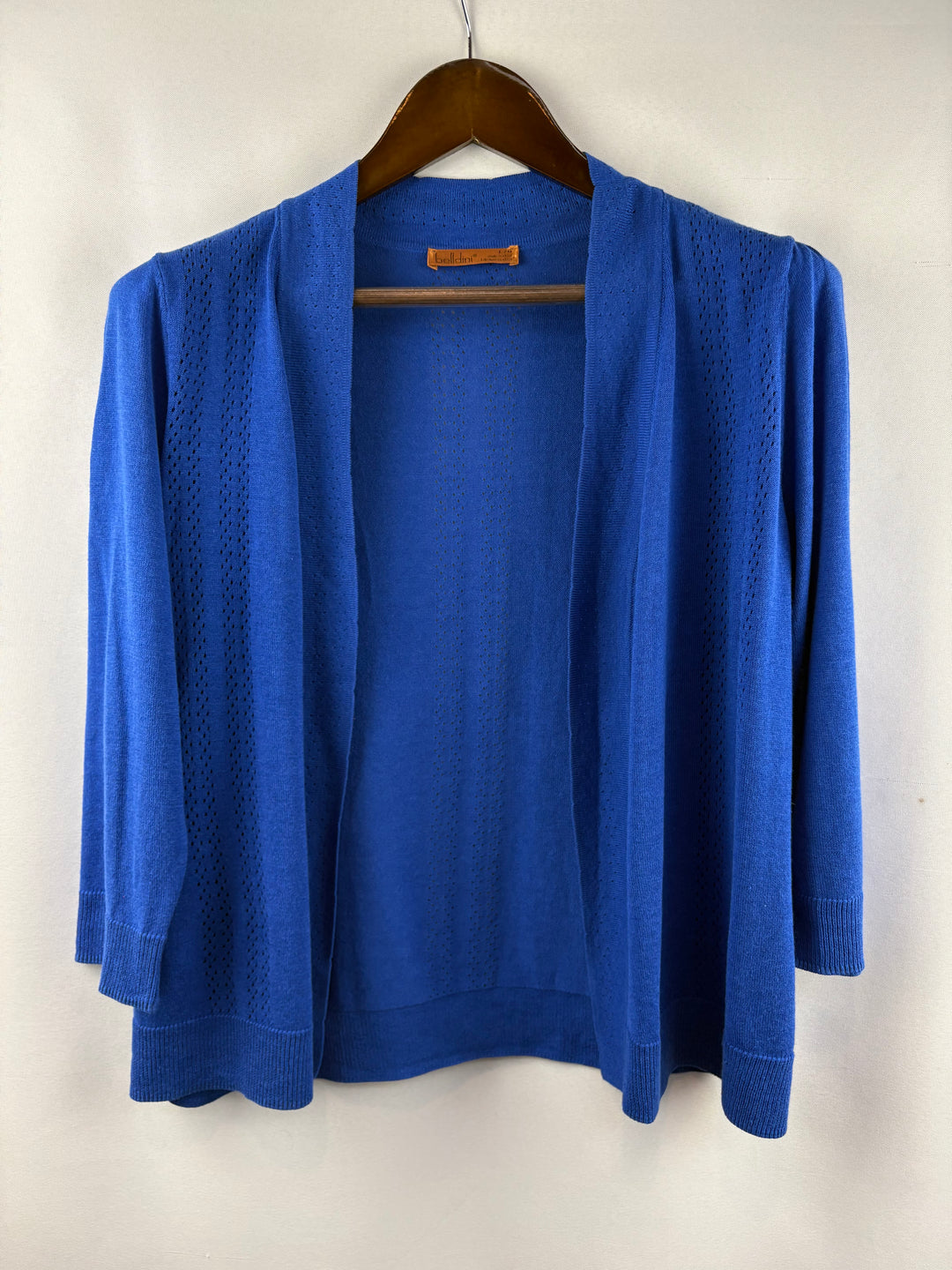 Women’s Belldini Large Bright Blue Cardigan