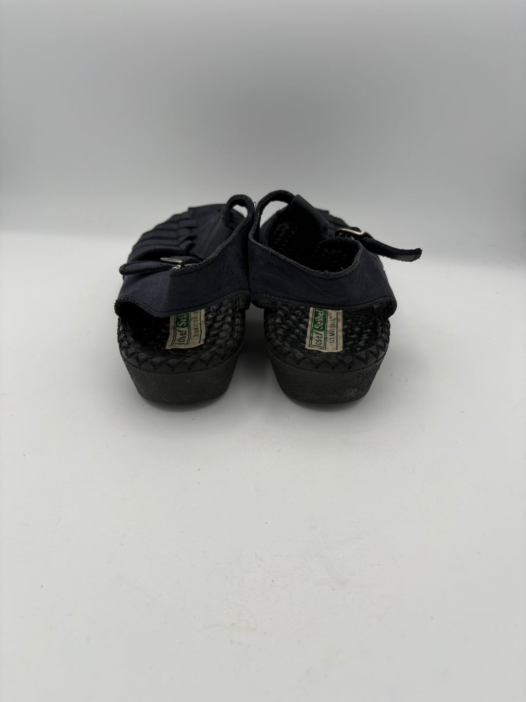 Women’s Josef Seibel Size 8 Navy Blue Air Massage Sandals