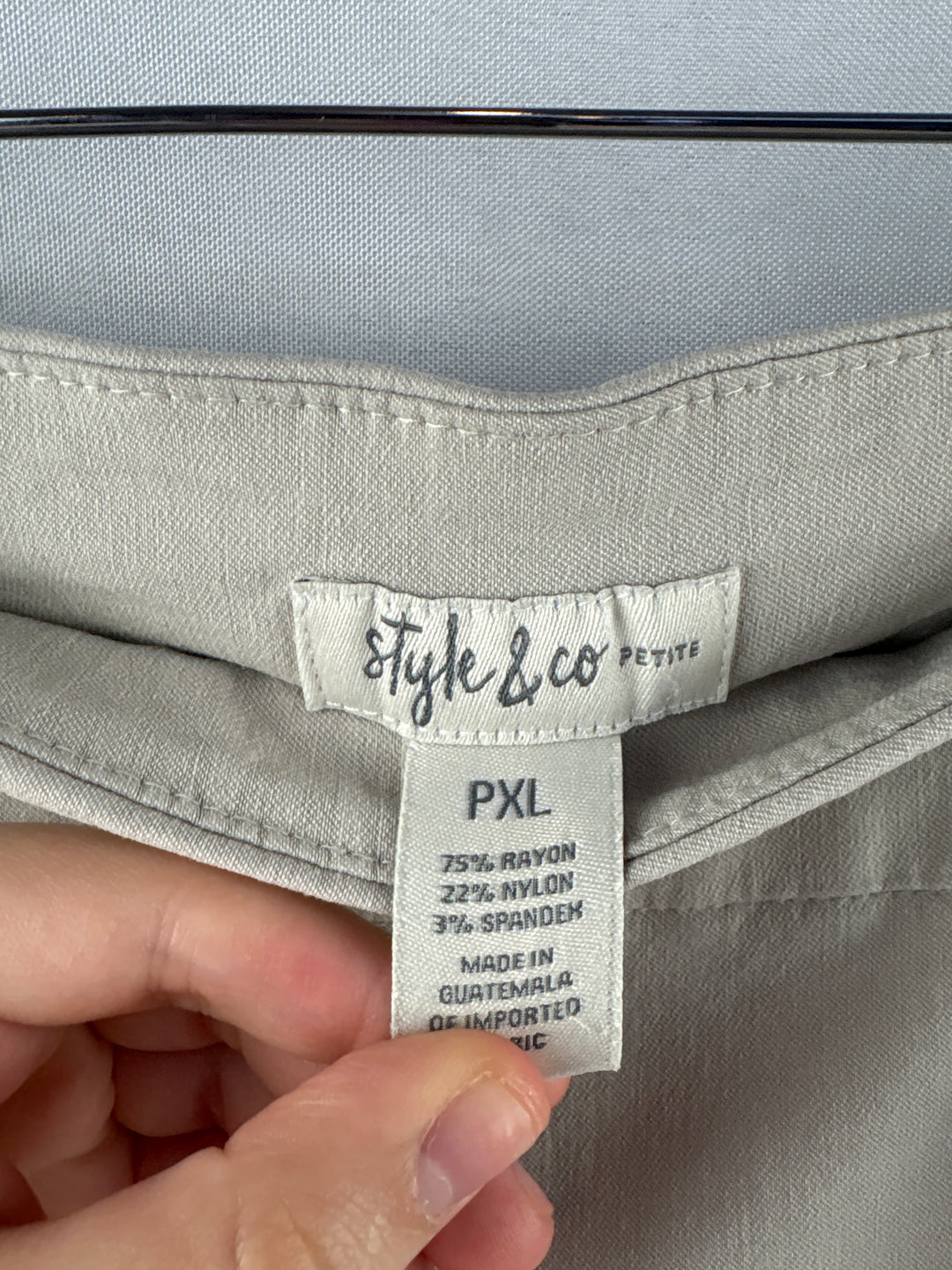 Women’s Style &amp; Co. PXL Khaki Capri Pants