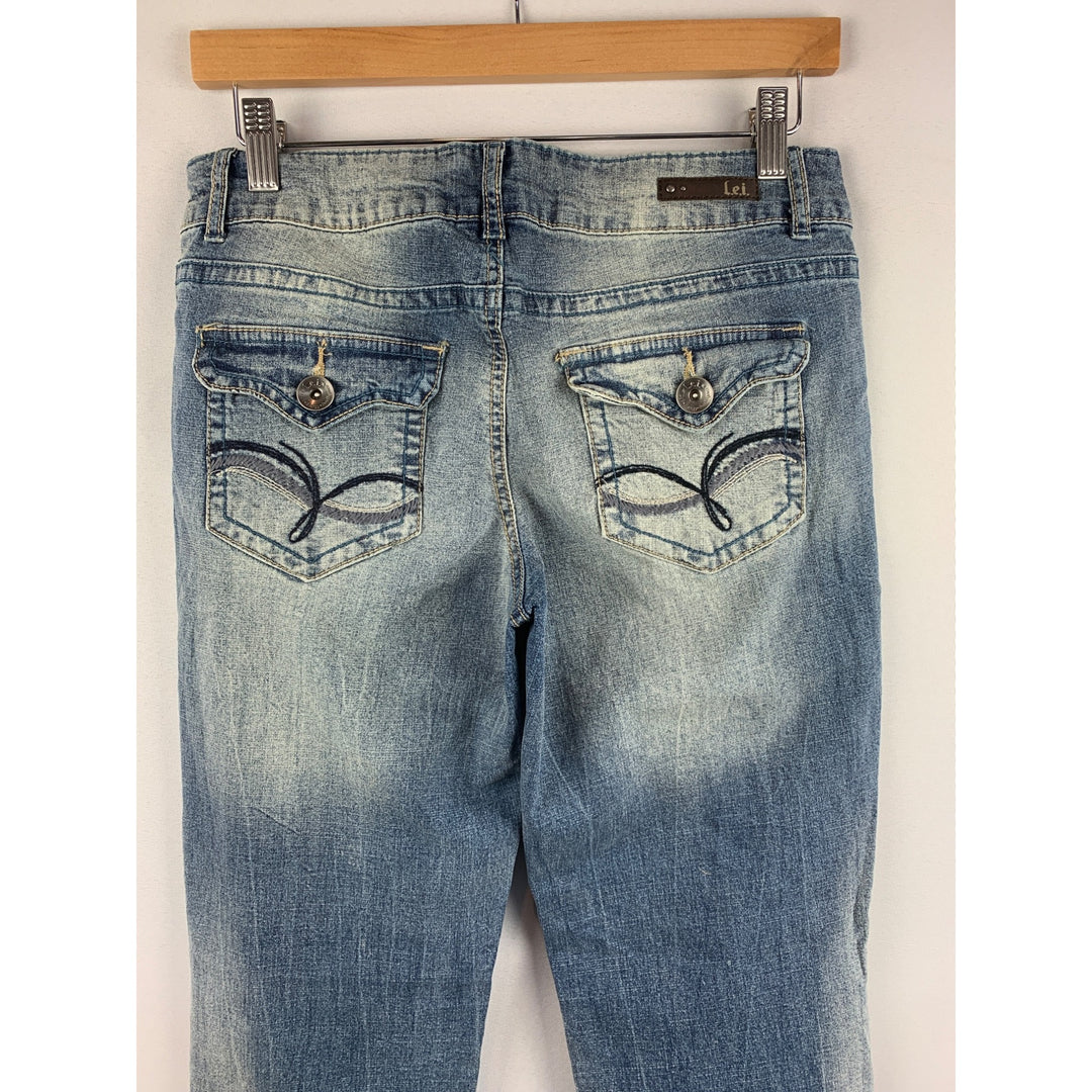 L.E.I. Ashley Lowrise Bootcut Junior Jeans Size 9