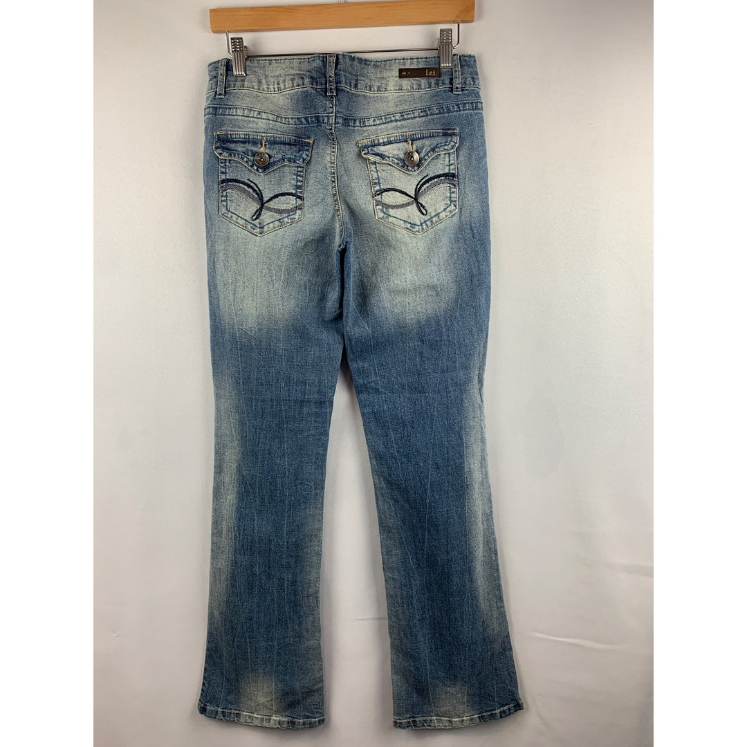 L.E.I. Ashley Lowrise Bootcut Junior Jeans Size 9