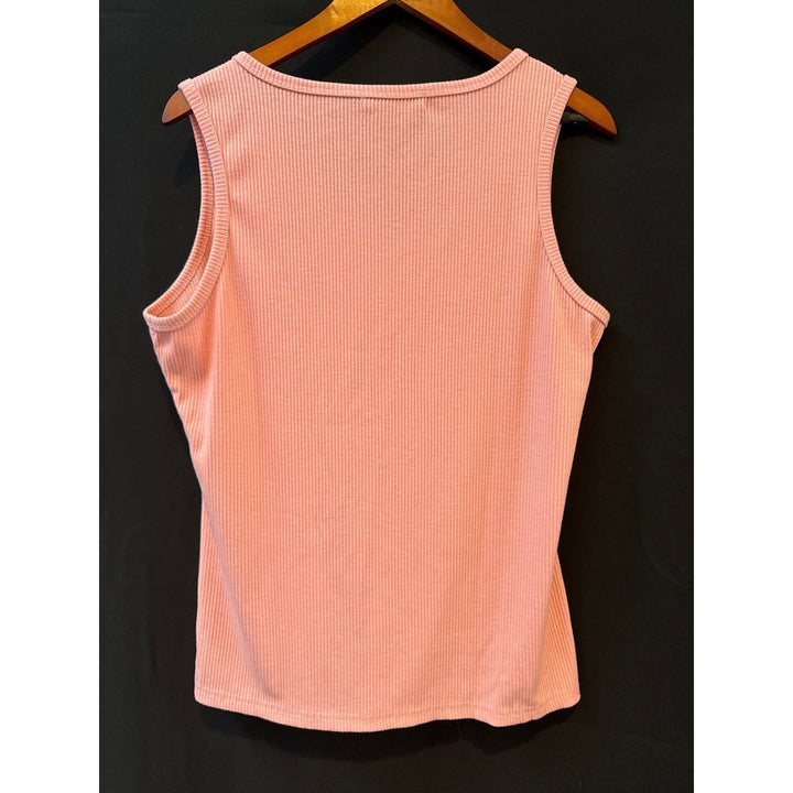 Women’s Merokeety V Neck Pink Tank Top XL