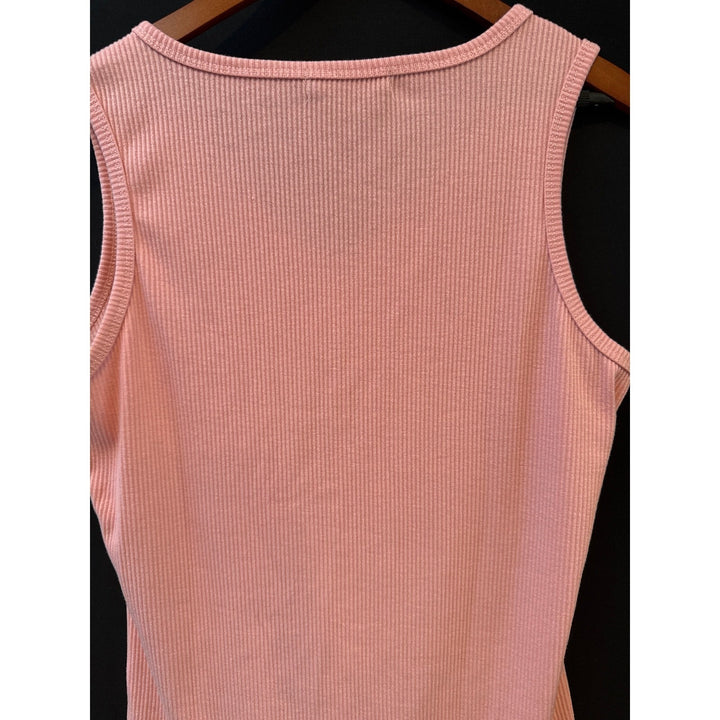 Women’s Merokeety V Neck Pink Tank Top XL