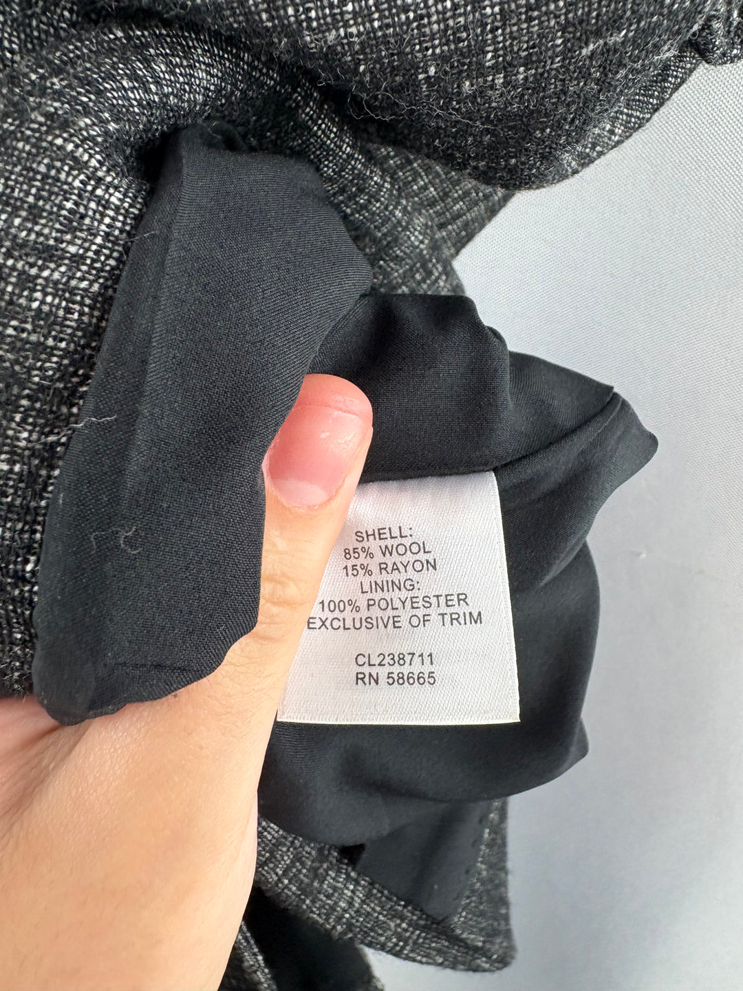 Women’s Classiques Entier Small Gray Short Sleeve Blazer