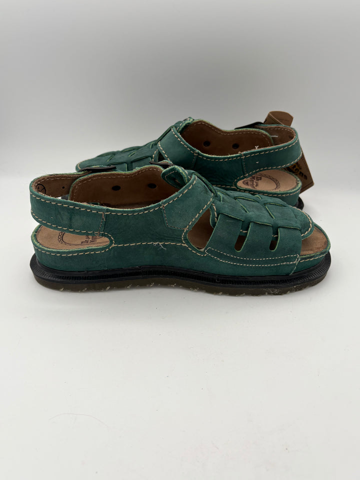 Women’s Dr. Martens Size 8 Forest Green Suede Sandals