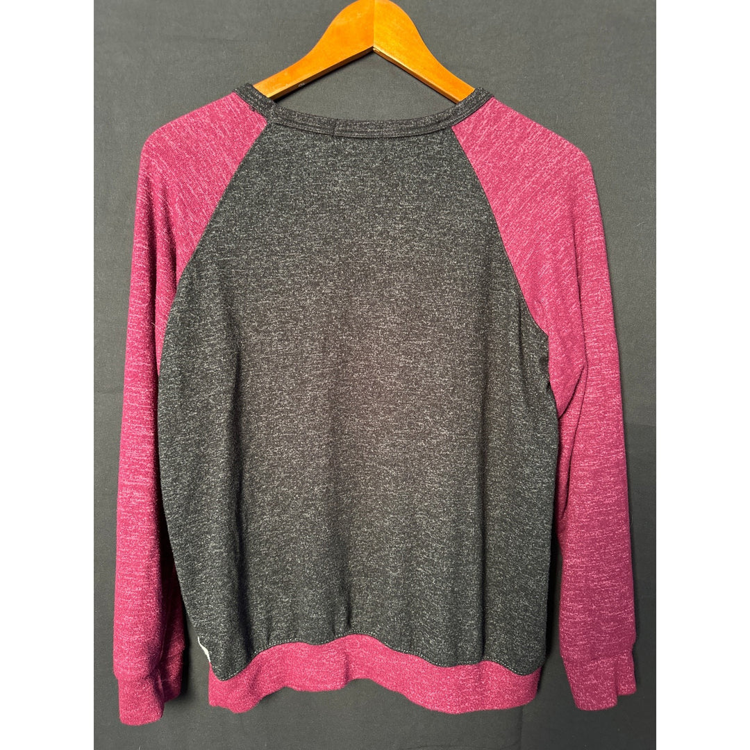 Buffalo David Bitton Gray/Maroon/Black Sweatshirt size SM.
