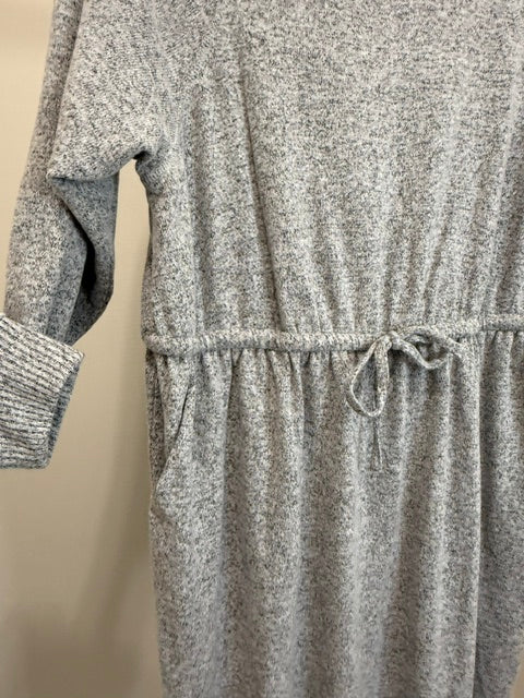 Torrid Super Soft Plush Skater Dress Heather Gray NWT Sz1/1X/(14-16)