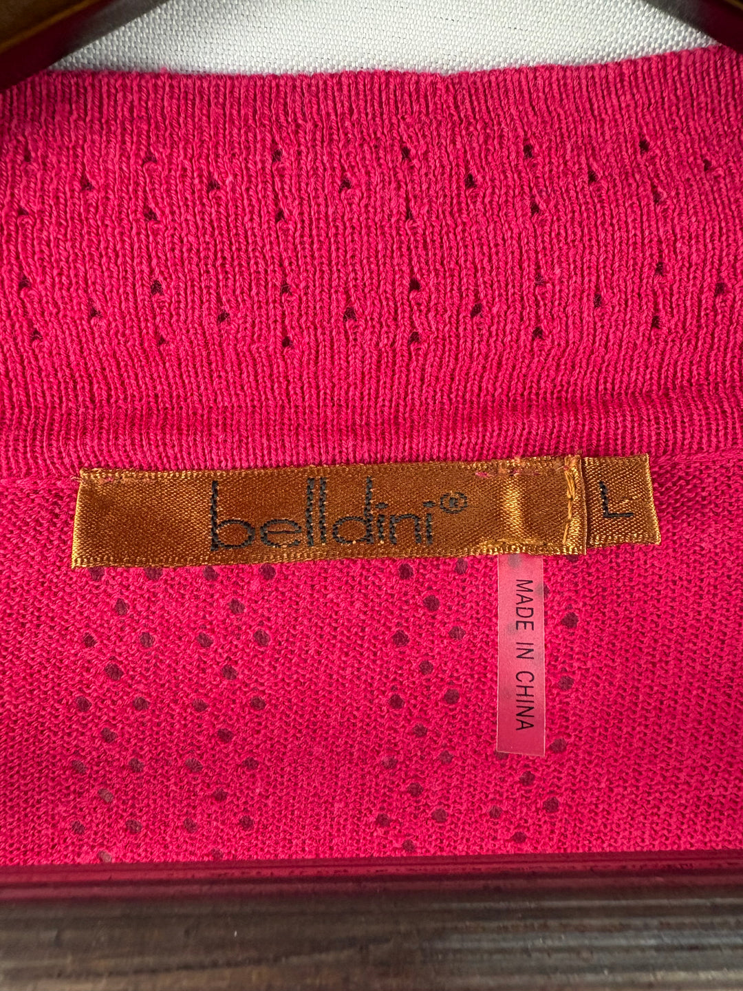 Women’s Belldini Large Hot Pink Cardigan